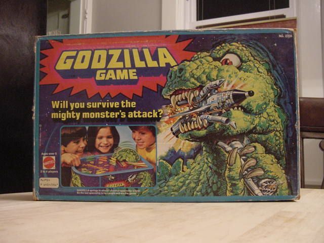 Godzilla Game box art