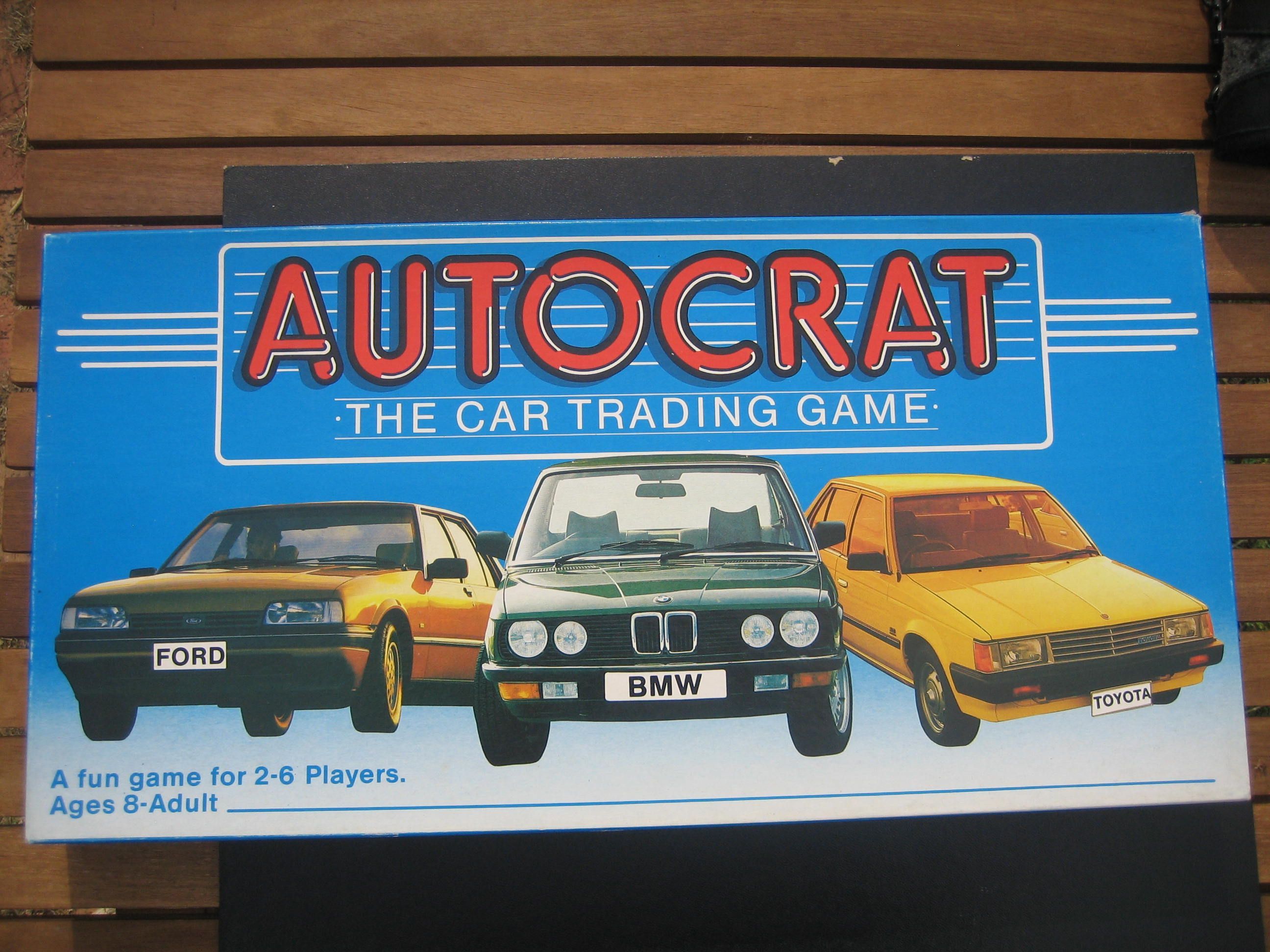 Autocrat: The car trading game box art