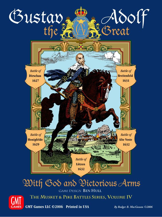 Gustav Adolf the Great: With God and Victorious Arms box art