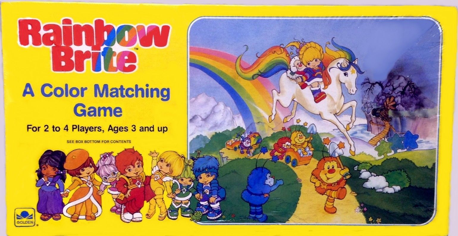 Coperta Rainbow Brite: A Color Matching Game