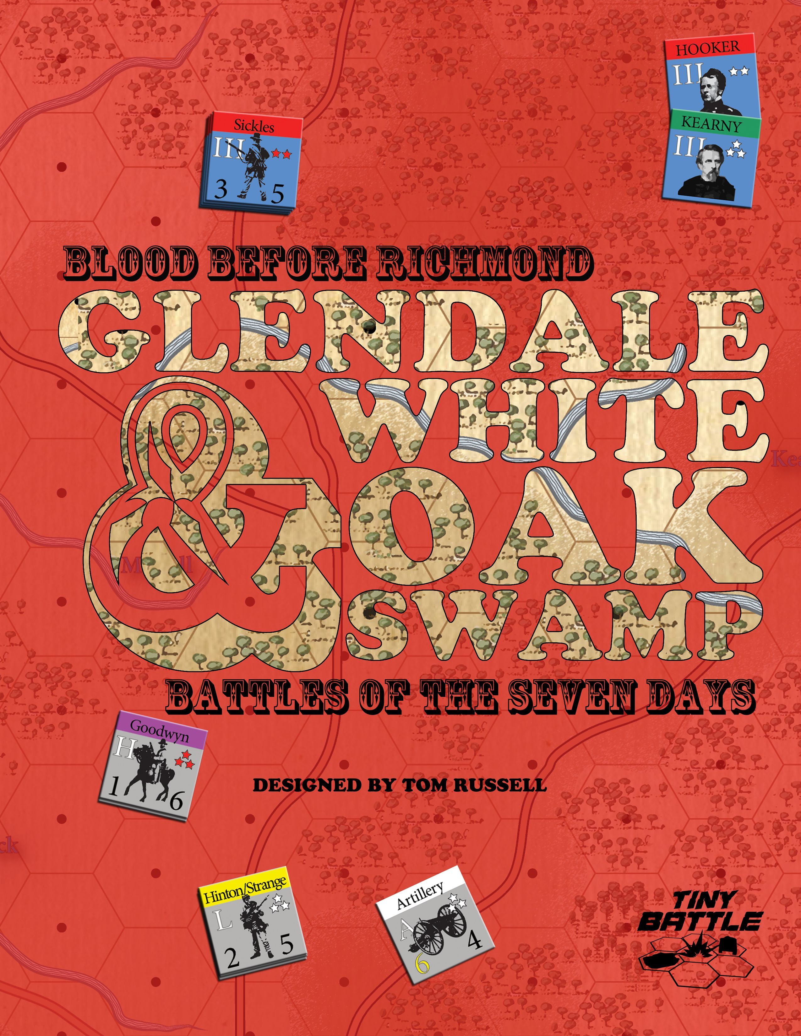 Blood Before Richmond: Glendale & White Oak Swamp box art