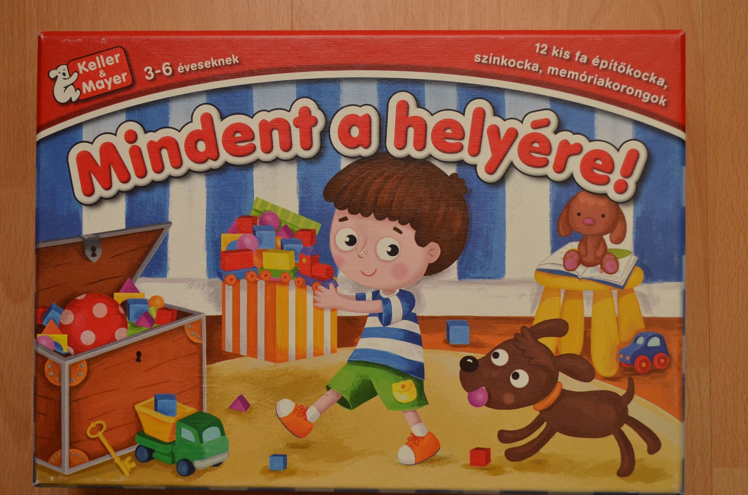 Mindent a helyére! box art