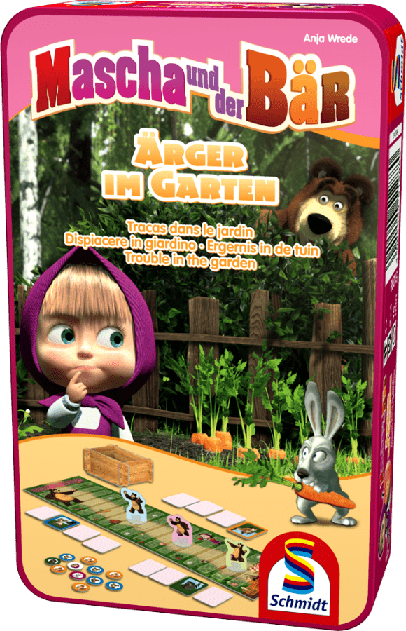 Masha and the Bear: Trouble in the Garden doboz