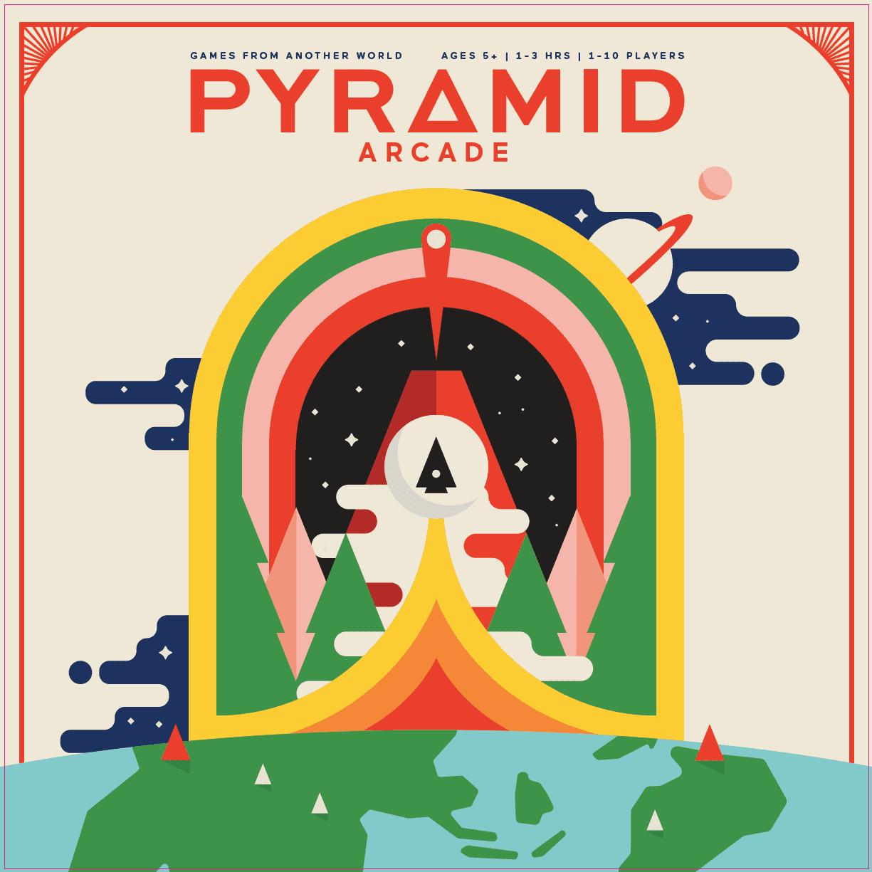 Coperta Pyramid Arcade