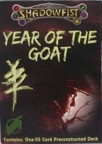 Shadowfist: Year of the Goat box art