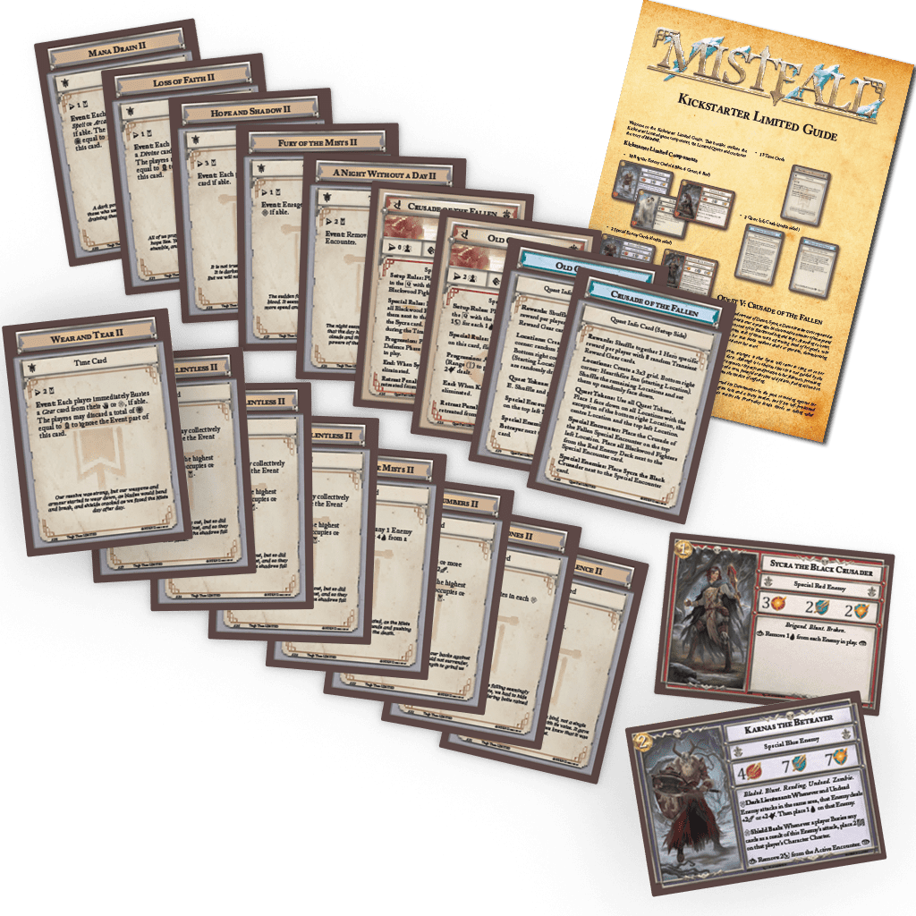 Mistfall: Quest & Nightmare Time Cards box art