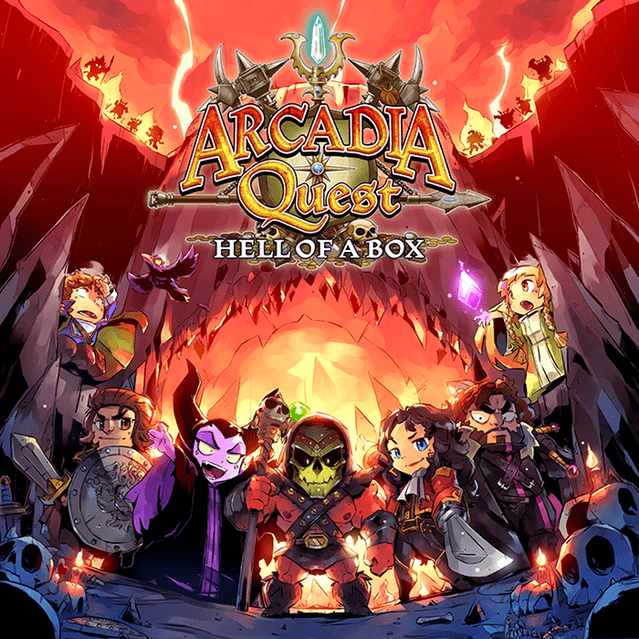Coperta Arcadia Quest: Inferno – Kickstarter Exclusives