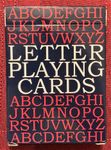 Letter Playing Cards