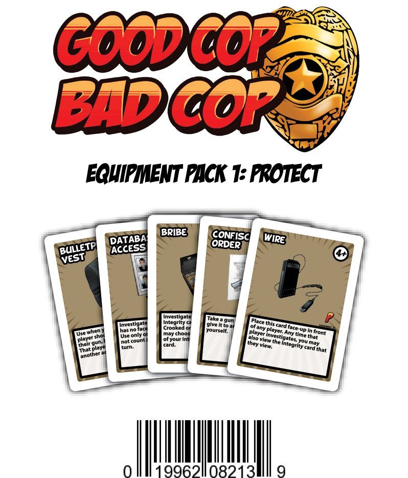 Coperta Good Cop Bad Cop: Equipment Pack #1 – Protect