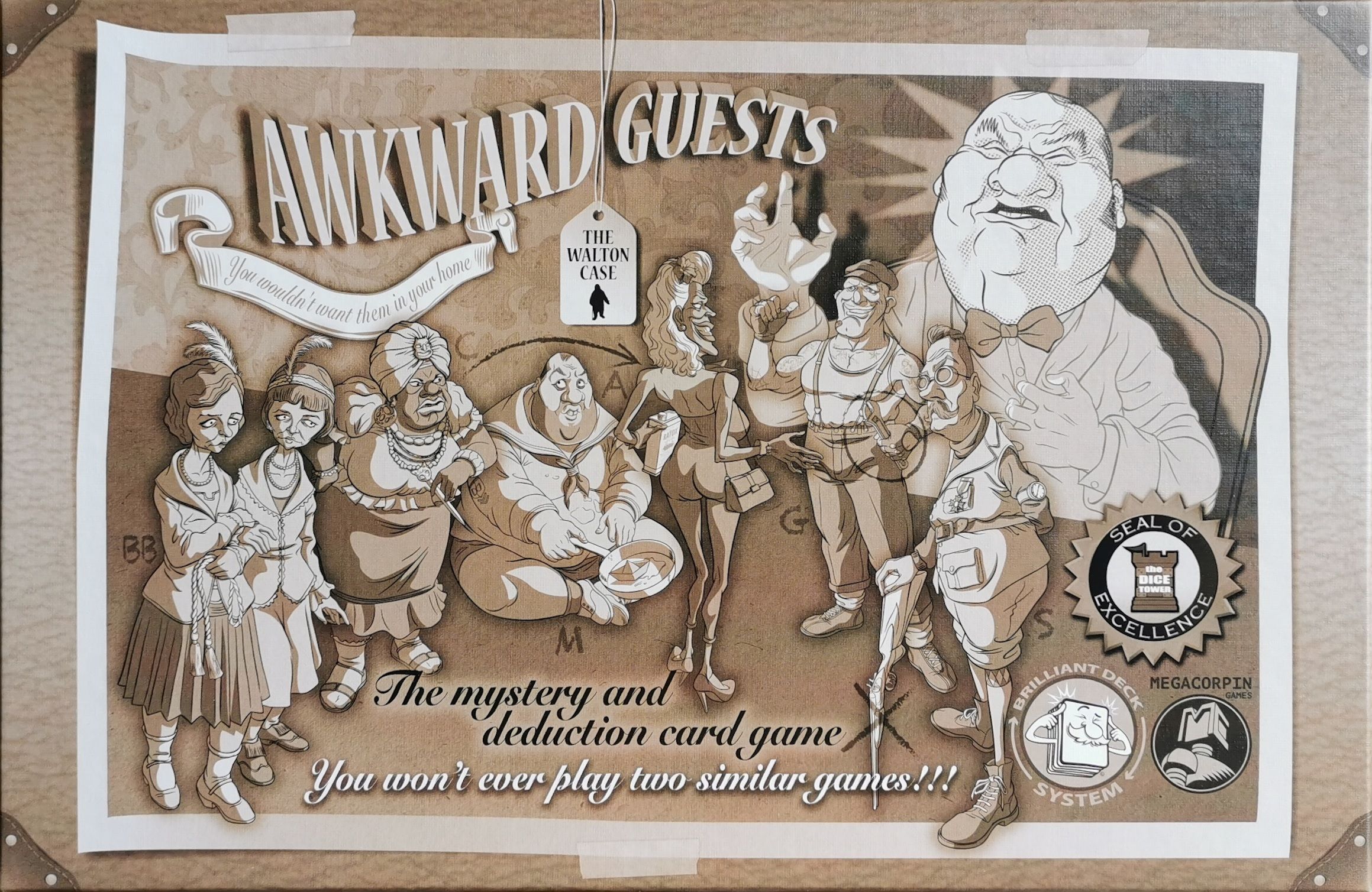 Coperta Awkward Guests: The Walton Case