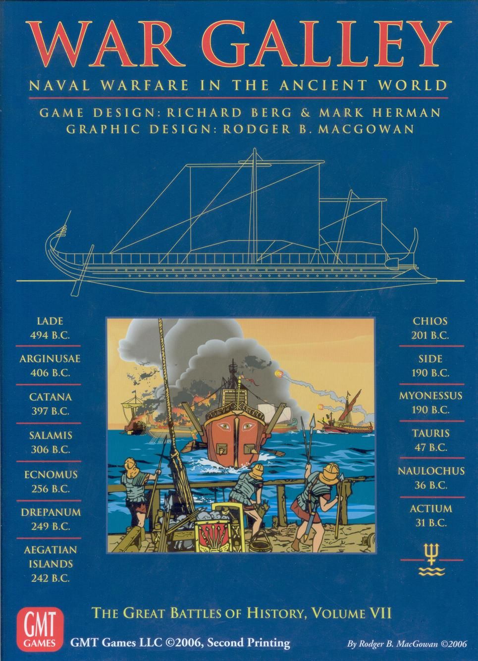 War Galley: Naval Warfare in the Ancient World box art