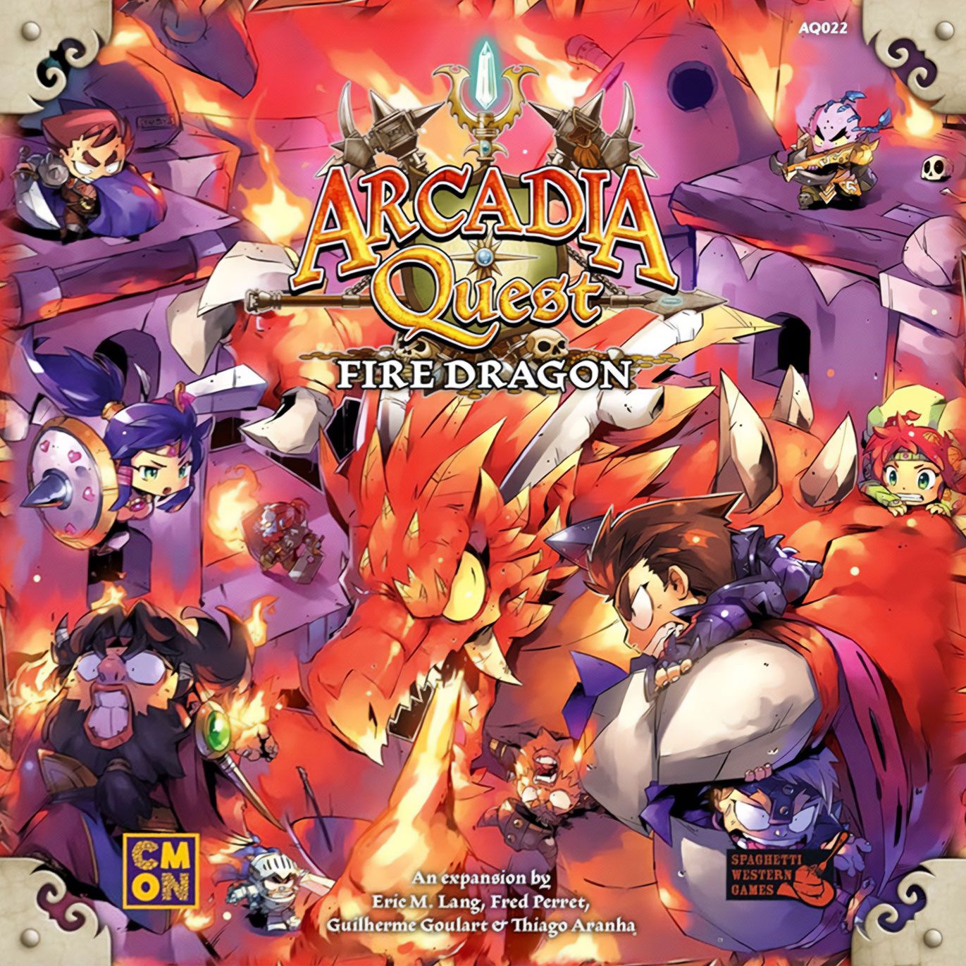 Arcadia Quest: Fire Dragon box art