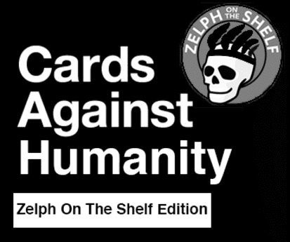 Zelph on the Shelf Edition (fan expansion for Cards Against Humanity) doboz