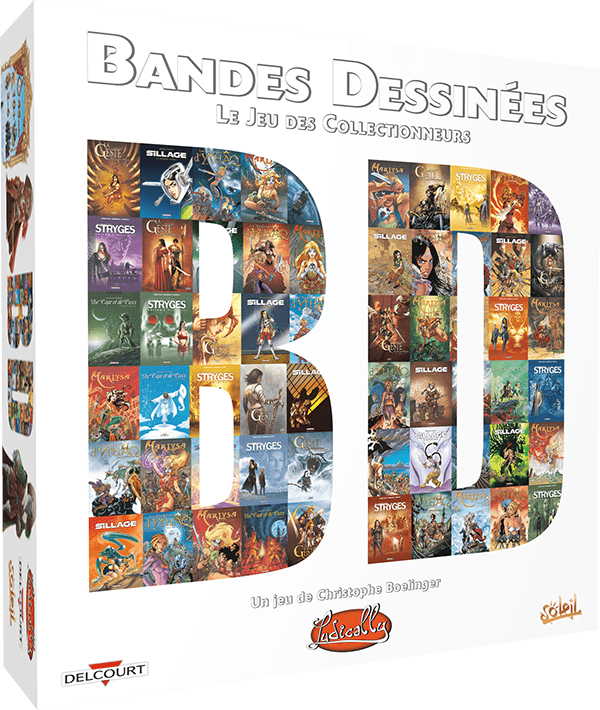 Bandes Dessinées: le jeu des collectionneurs box art