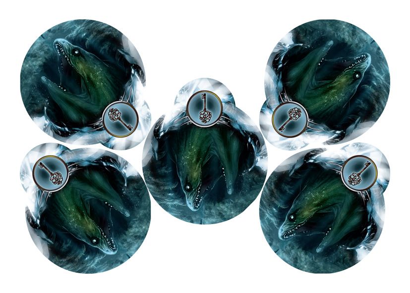 Coperta Abyss: Key Monster Tokens