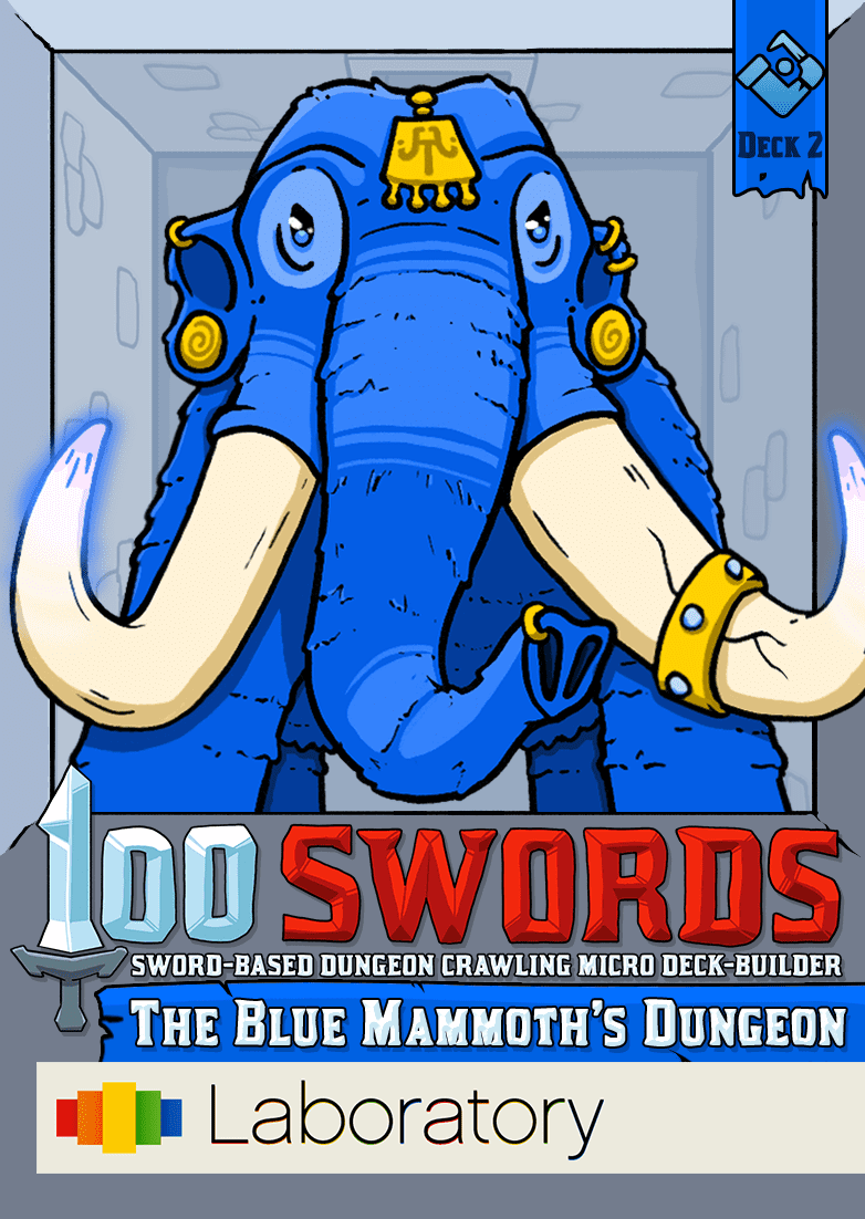 Coperta 100 Swords: The Blue Mammoth's Dungeon