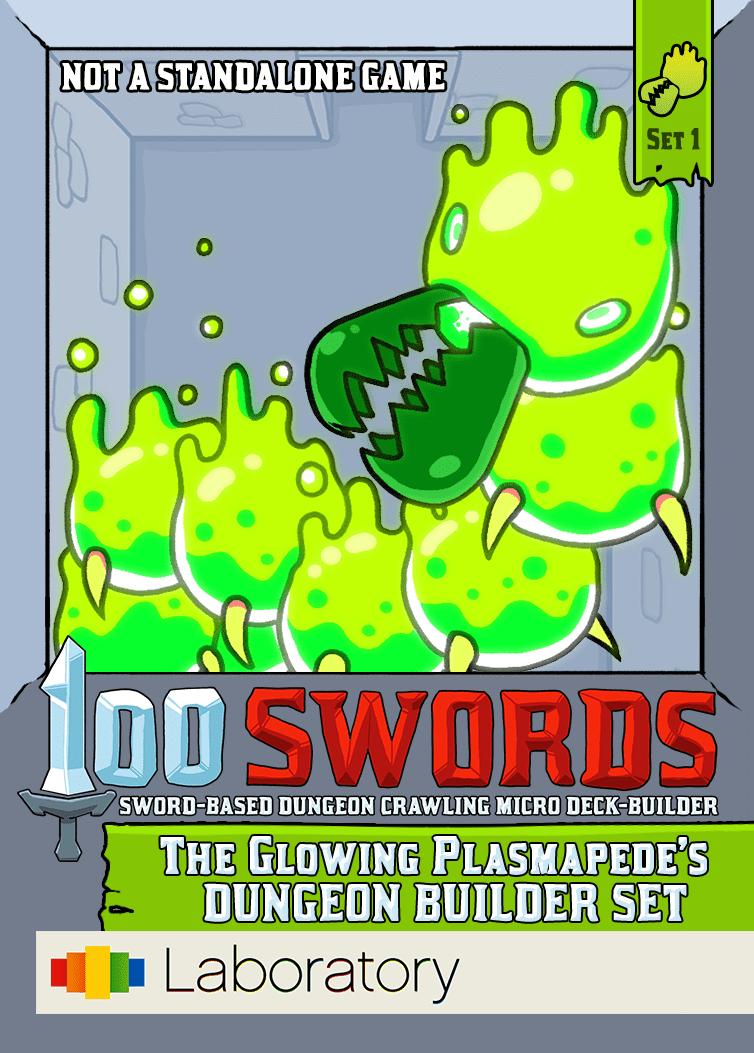 Coperta 100 Swords: The Glowing Plasmapede's Dungeon Builder Set