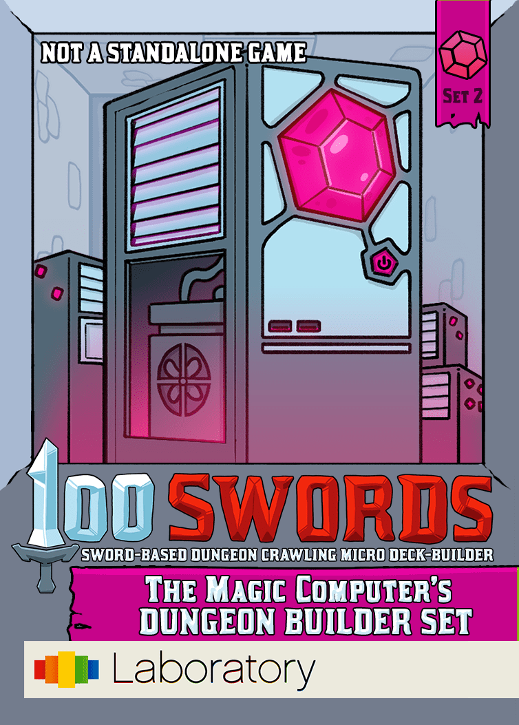 Coperta 100 Swords: The Magic Computer's Dungeon Builder Set