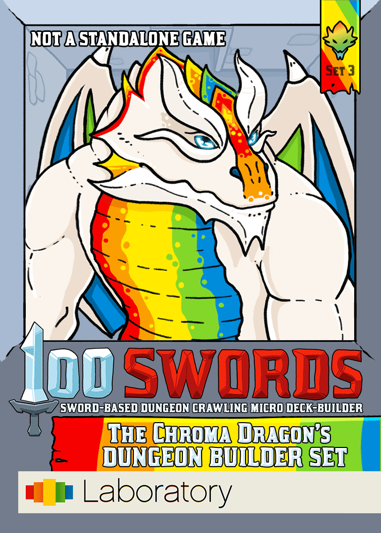 100 Swords: The Chroma Dragon's Dungeon Builder Set doboz
