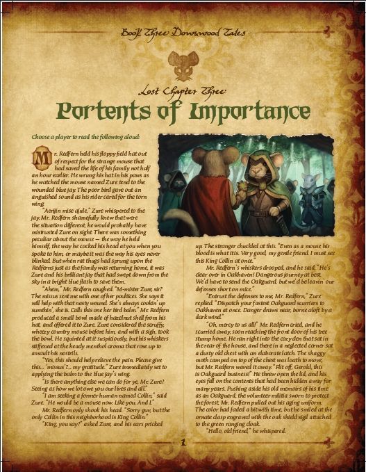 Coperta Mice and Mystics: Lost Chapter – Portents of Importance