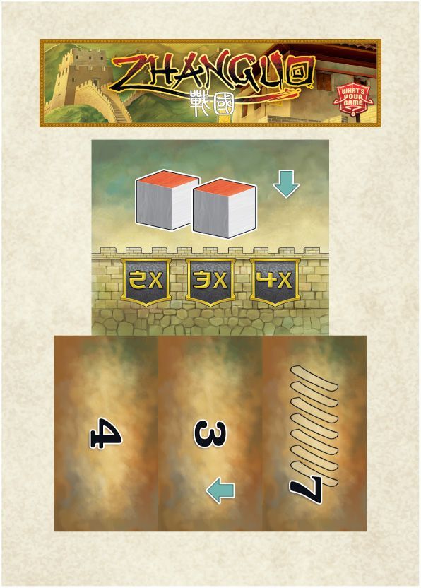 ZhanGuo: Brettspiel Adventskalender 2015 Promo doboz
