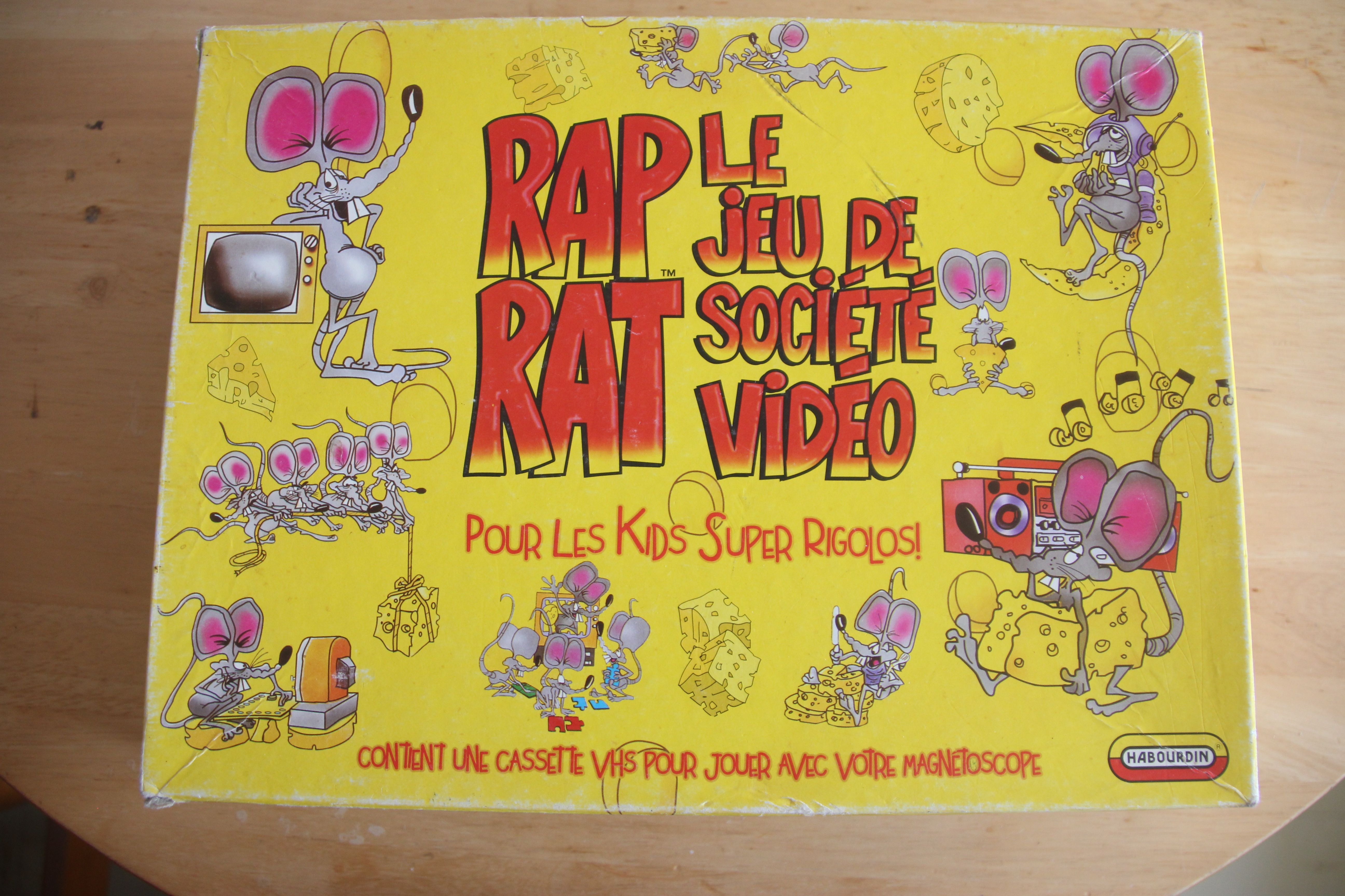 Rap Rat: The Video Board Game doboz