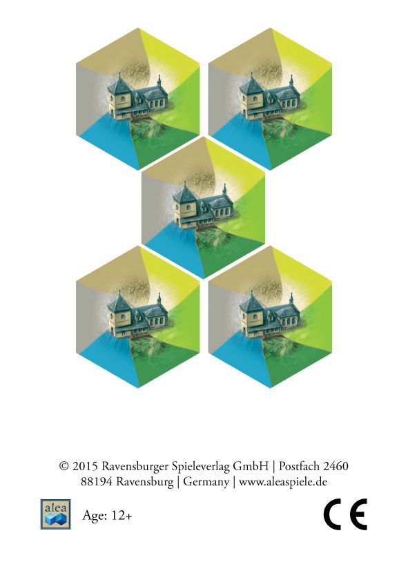 The Castles of Burgundy: 6th Expansion – The Cloisters box art