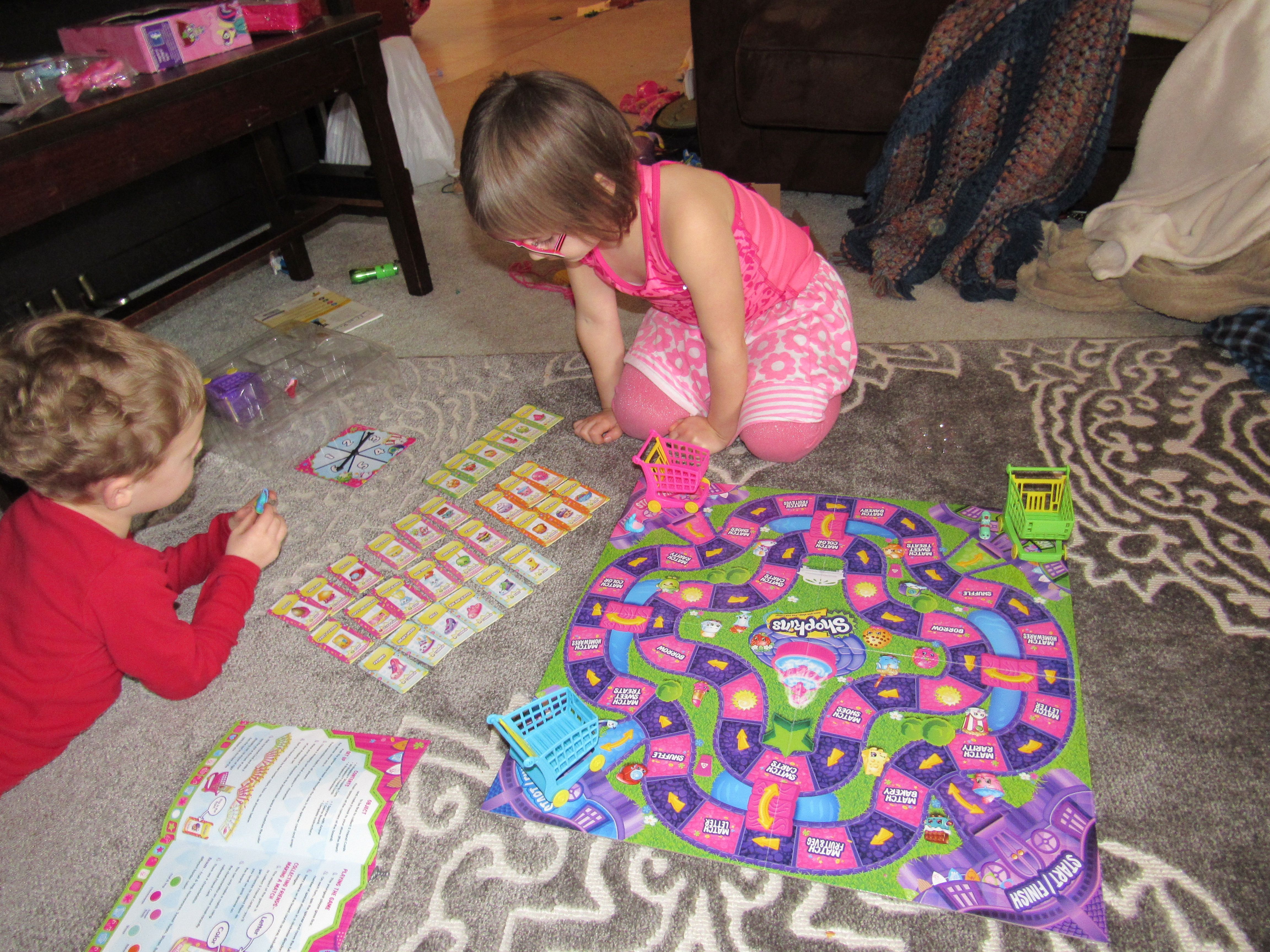Shopkins Shopping Cart Sprint Game box art