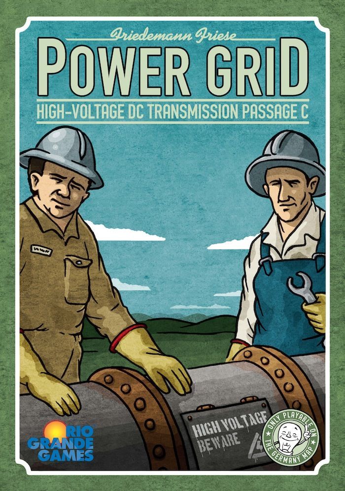 Power Grid: High-Voltage DC Transmission Passage C box art