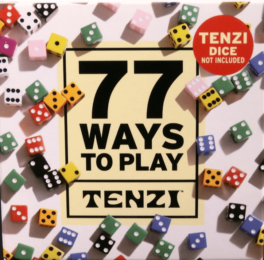 77 ways to play TENZI box art
