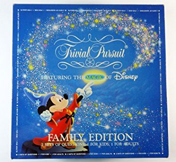 Trivial Pursuit: Family Edition Featuring the Magic of Disney box art
