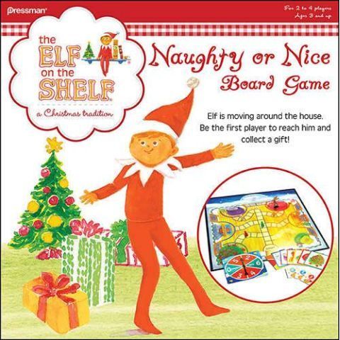 The Elf on the Shelf: Naughty or Nice Board Game box art