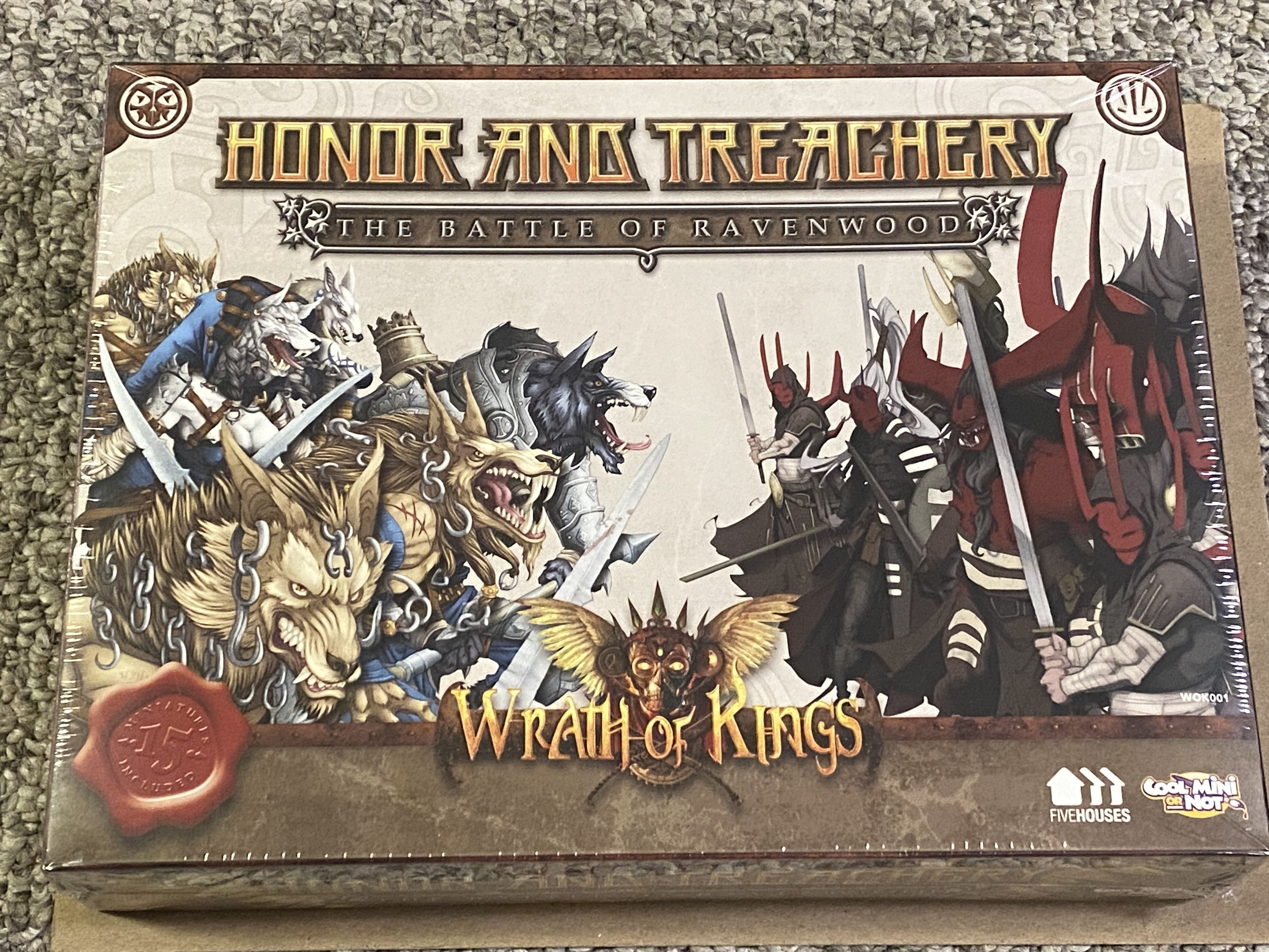 Wrath of Kings: Honor and Treachery – The Battle of Ravenwood doboz