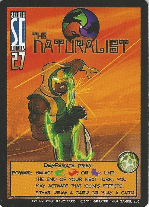 Coperta Sentinels of the Multiverse: The Hunted Naturalist Promo Card