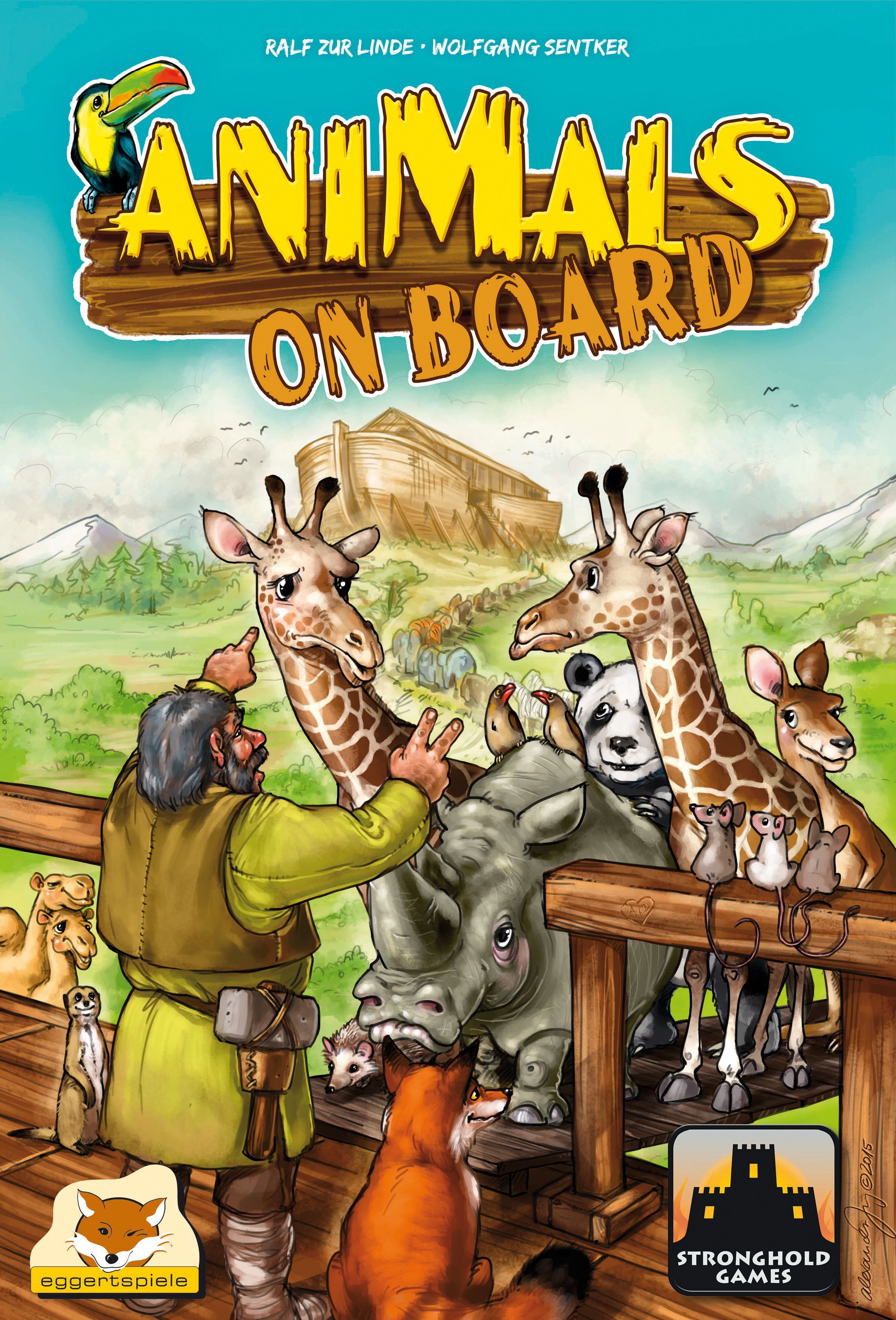 Animals on Board box art