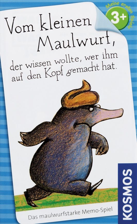 Coperta Vom kleinen Maulwurf, der wissen wollte, wer ihm auf den Kopf gemacht hat.