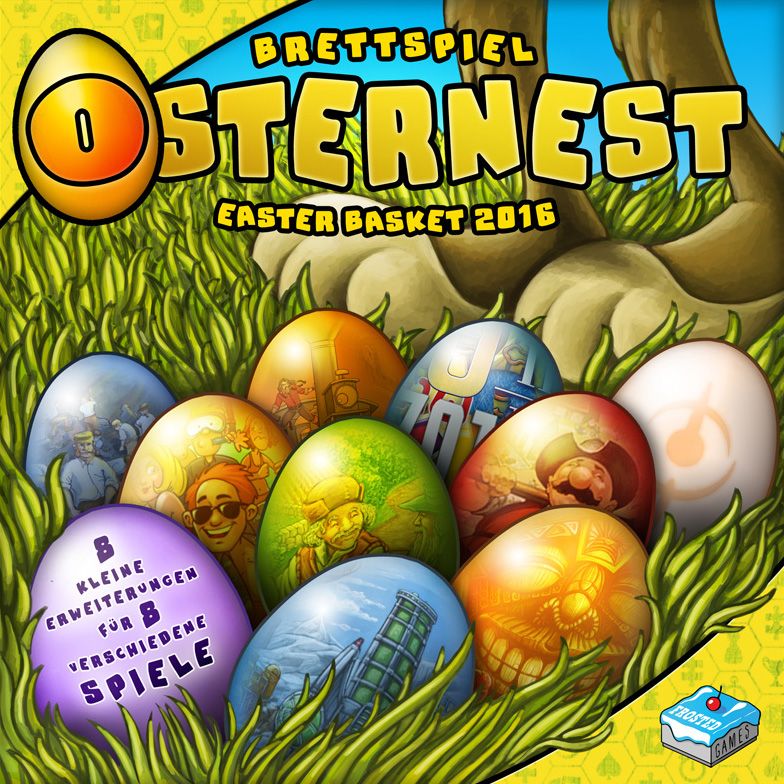 Brettspiel Easter Basket 2016 doboz