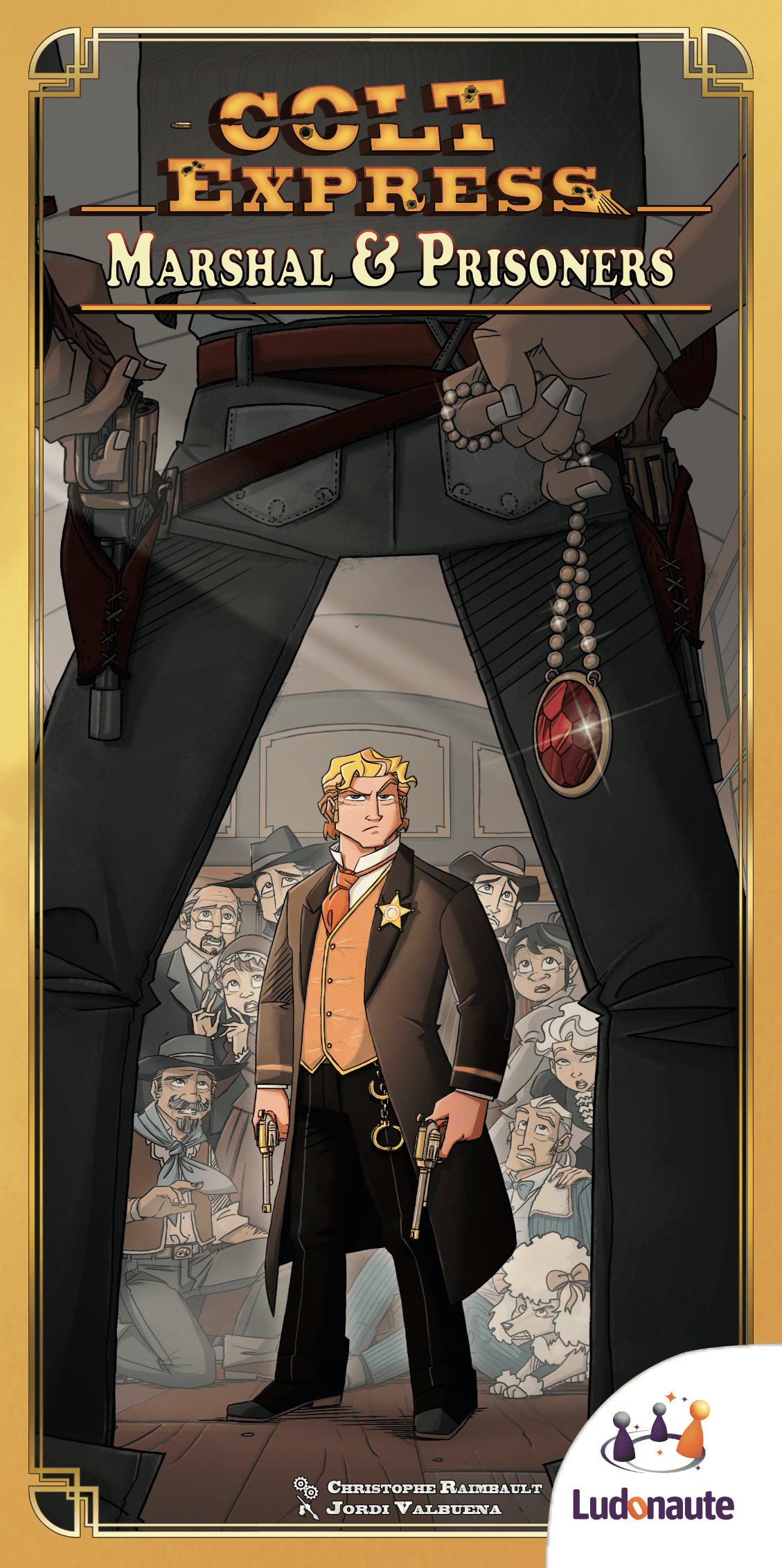 Colt Express: Marshal & Prisoners box art