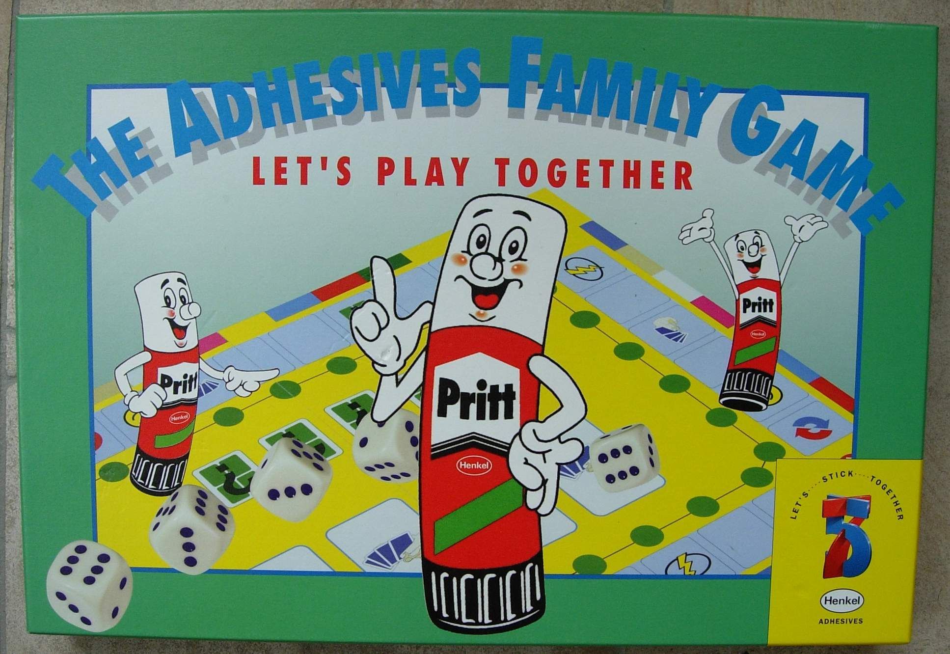 The Adhesives Family Game box art