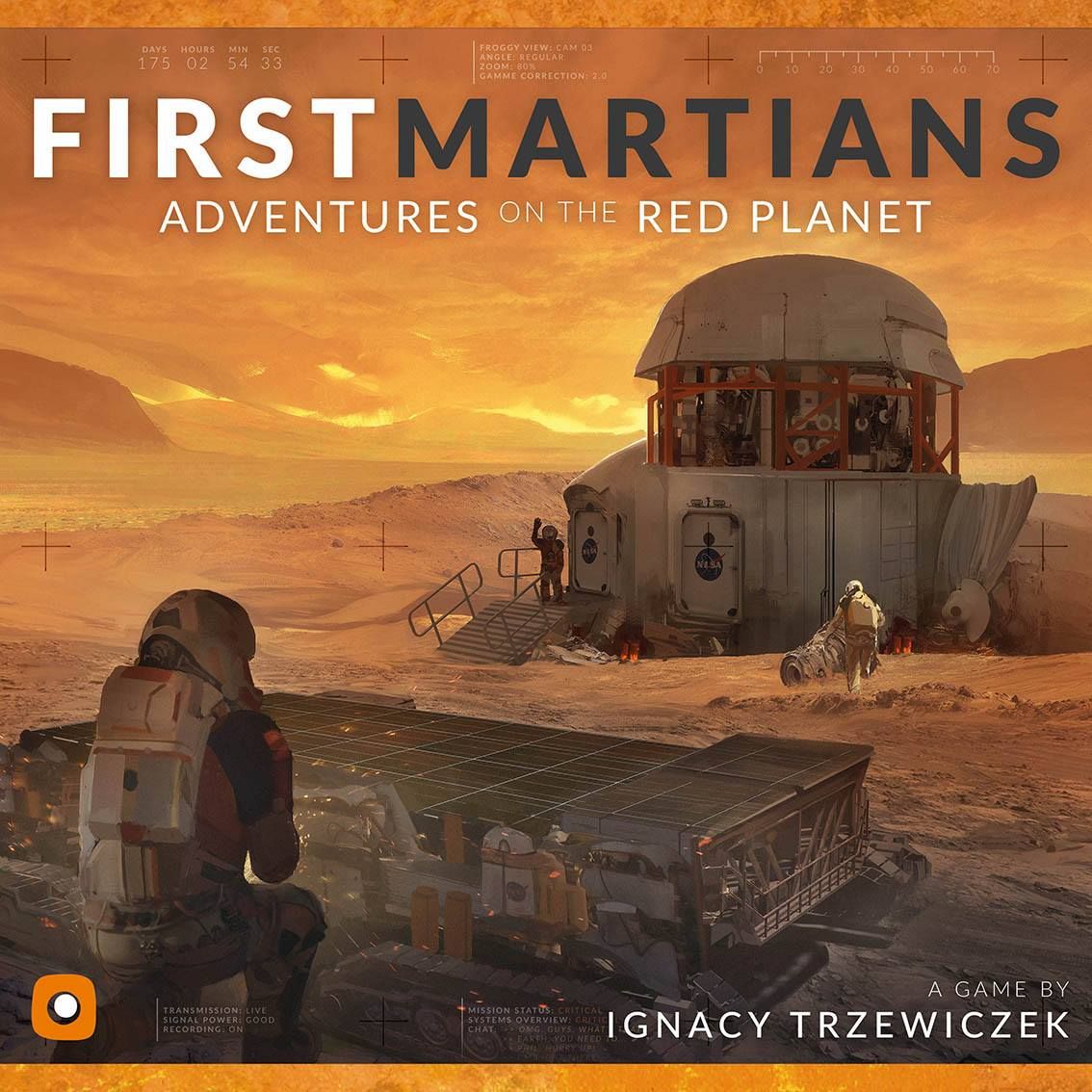 First Martians: Adventures on the Red Planet box art