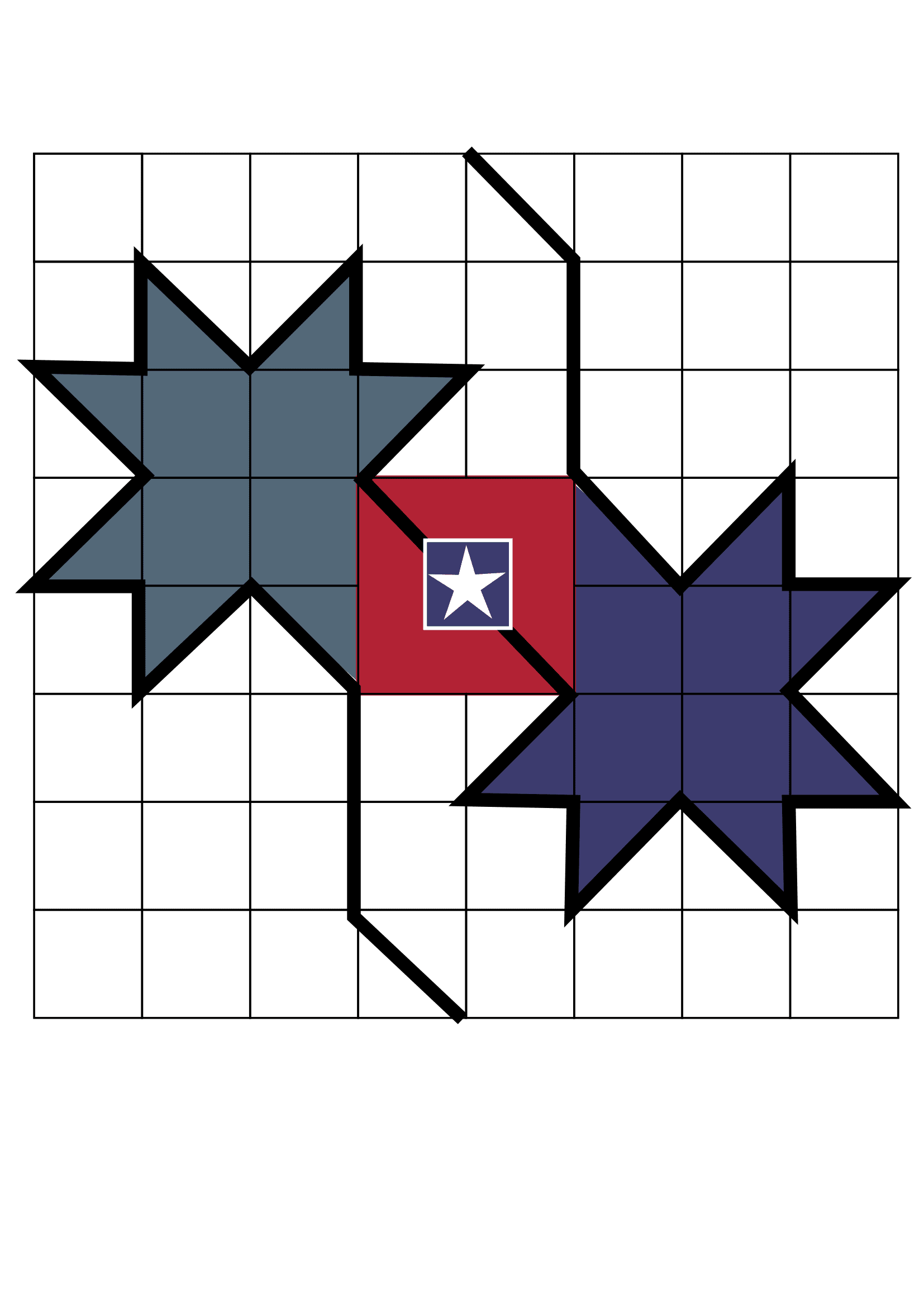 Blue and Gray doboz