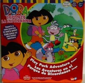 Dora the Explorer Play Park Adventure Game box art