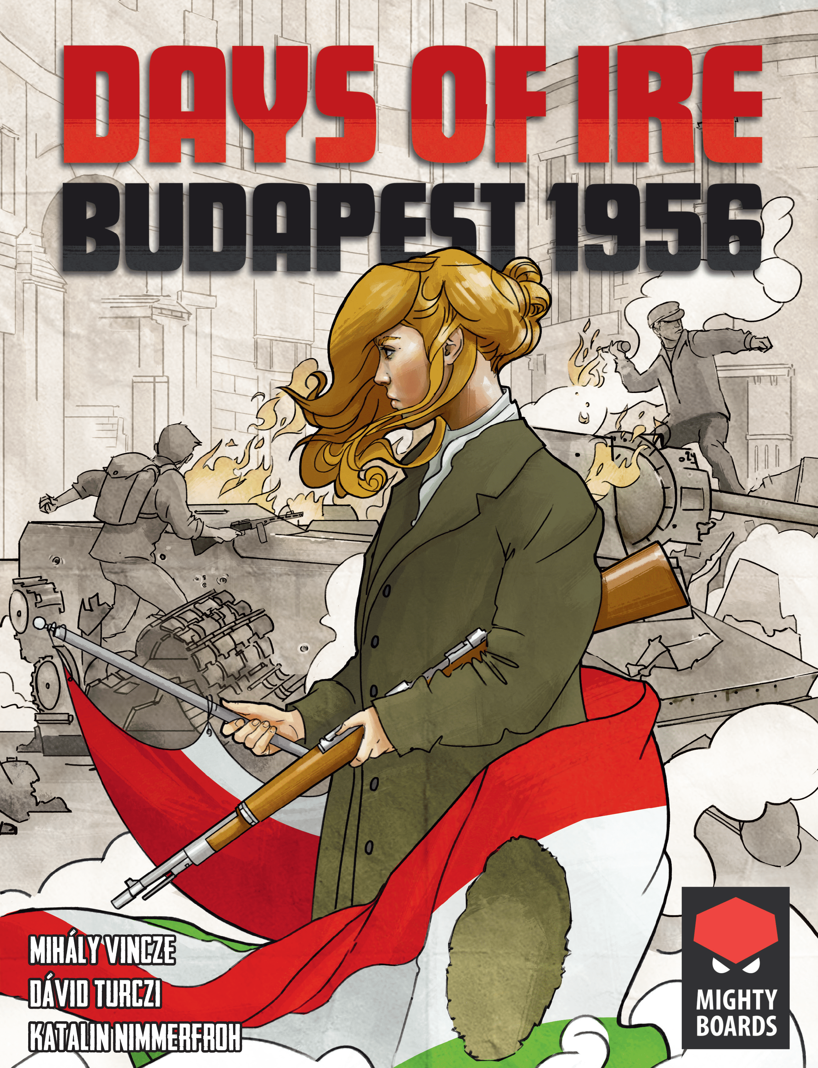 Days of Ire: Budapest 1956 box art