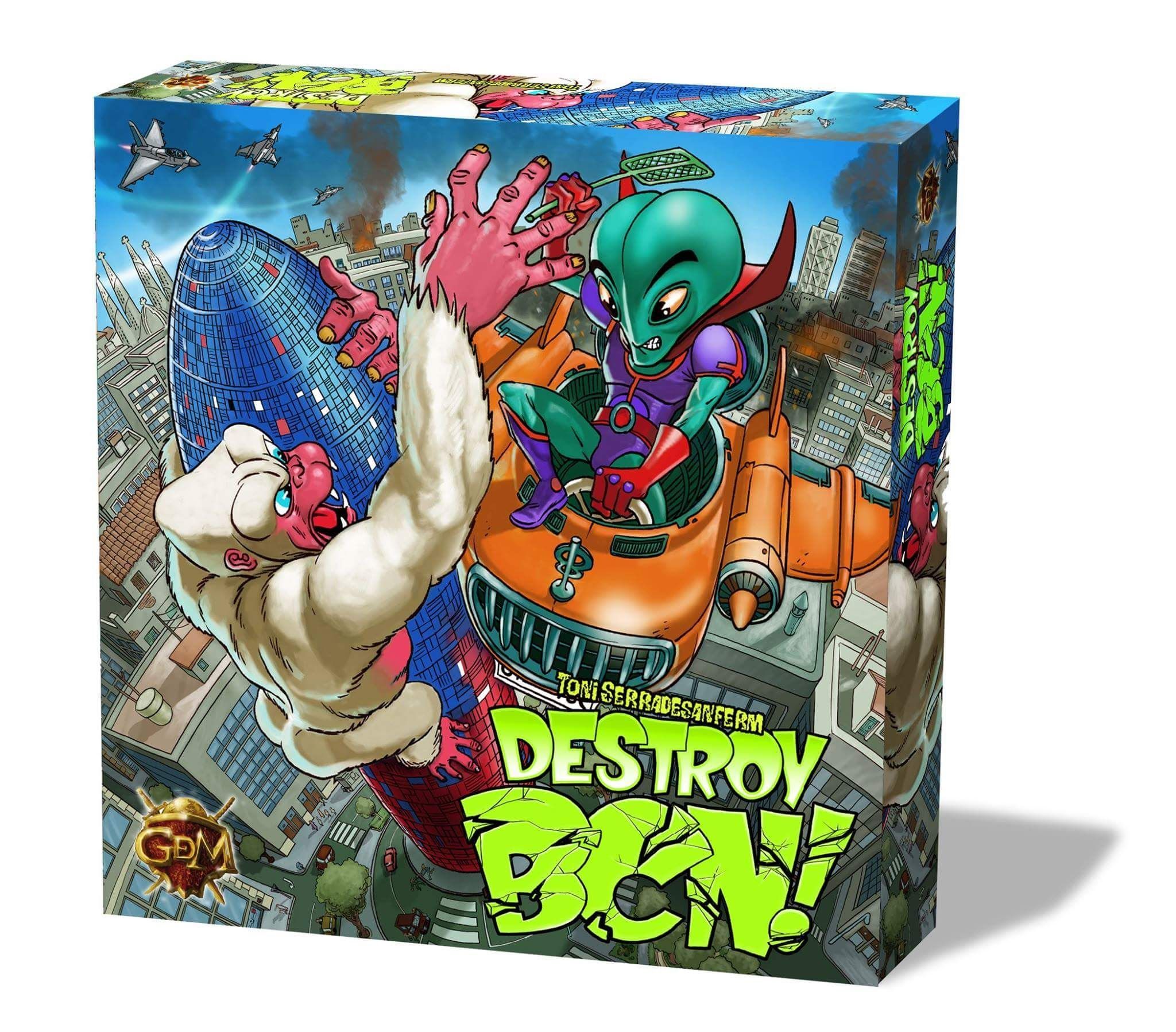 Destroy BCN! box art
