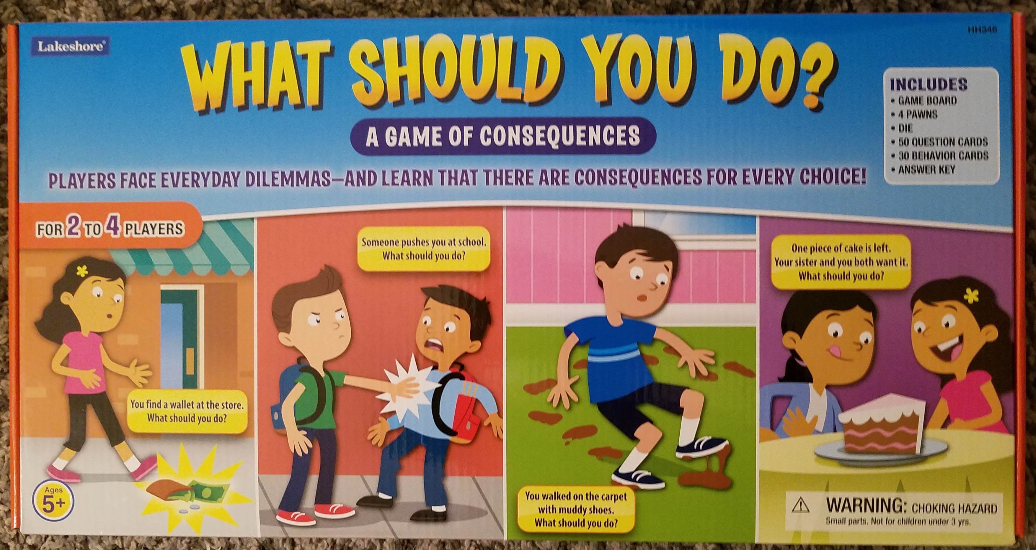What Should You Do? box art
