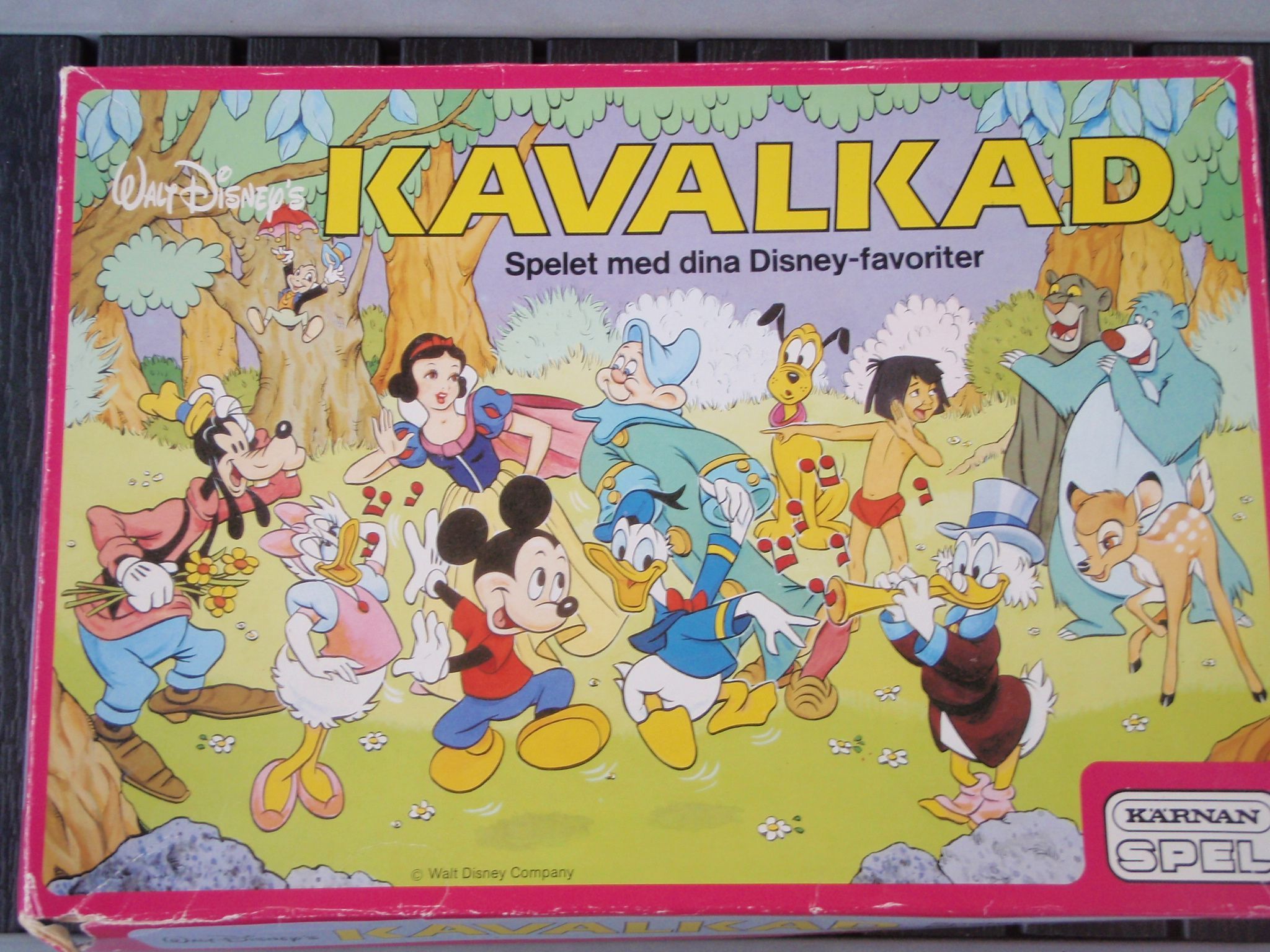 Walt Disney's Kavalkad box art