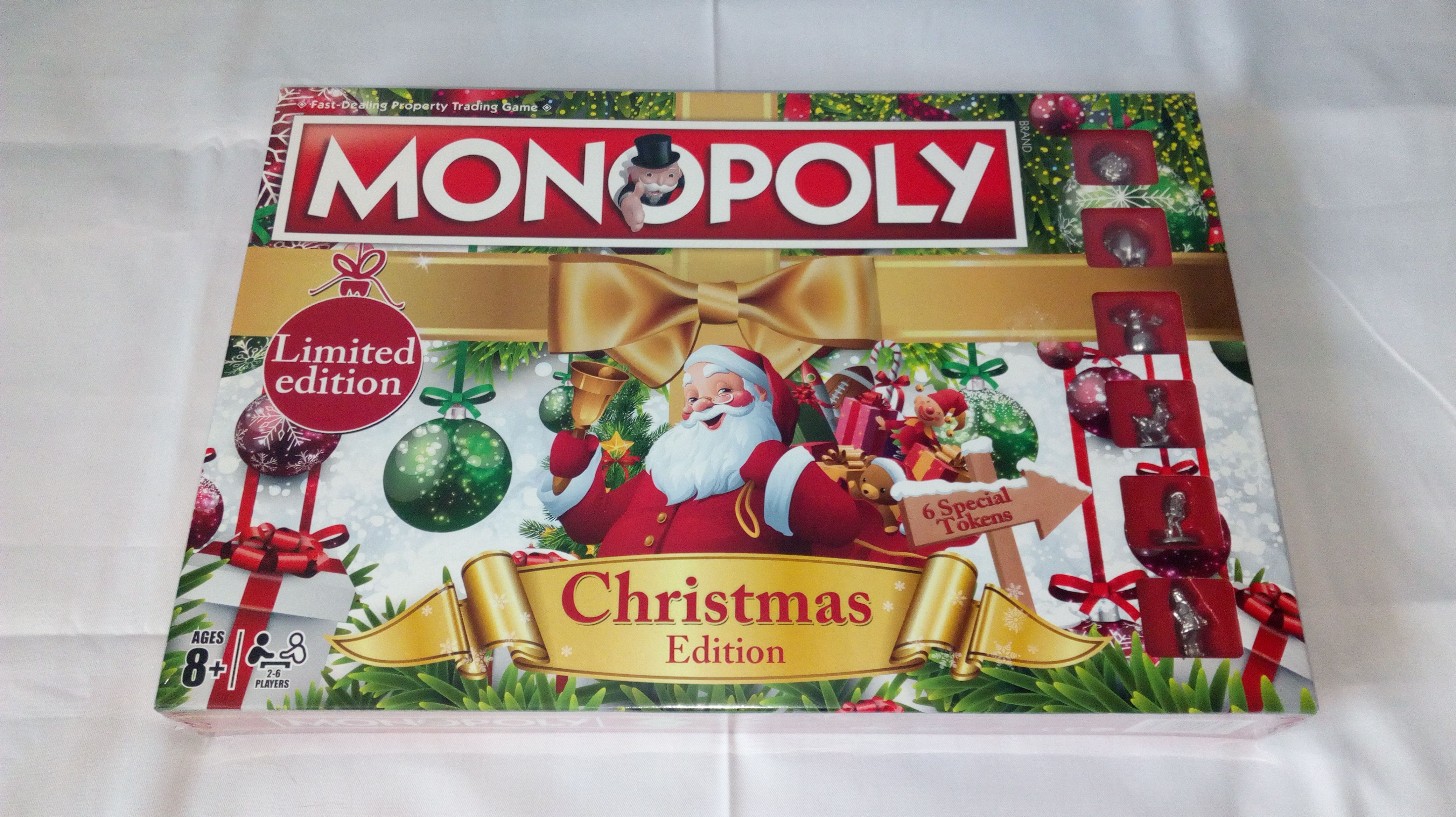Monopoly: Christmas Limited Edition box art