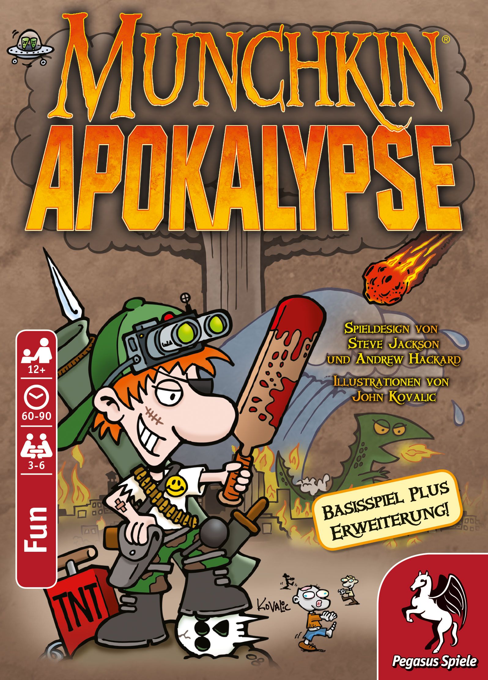 Munchkin Apokalypse 1+2 box art