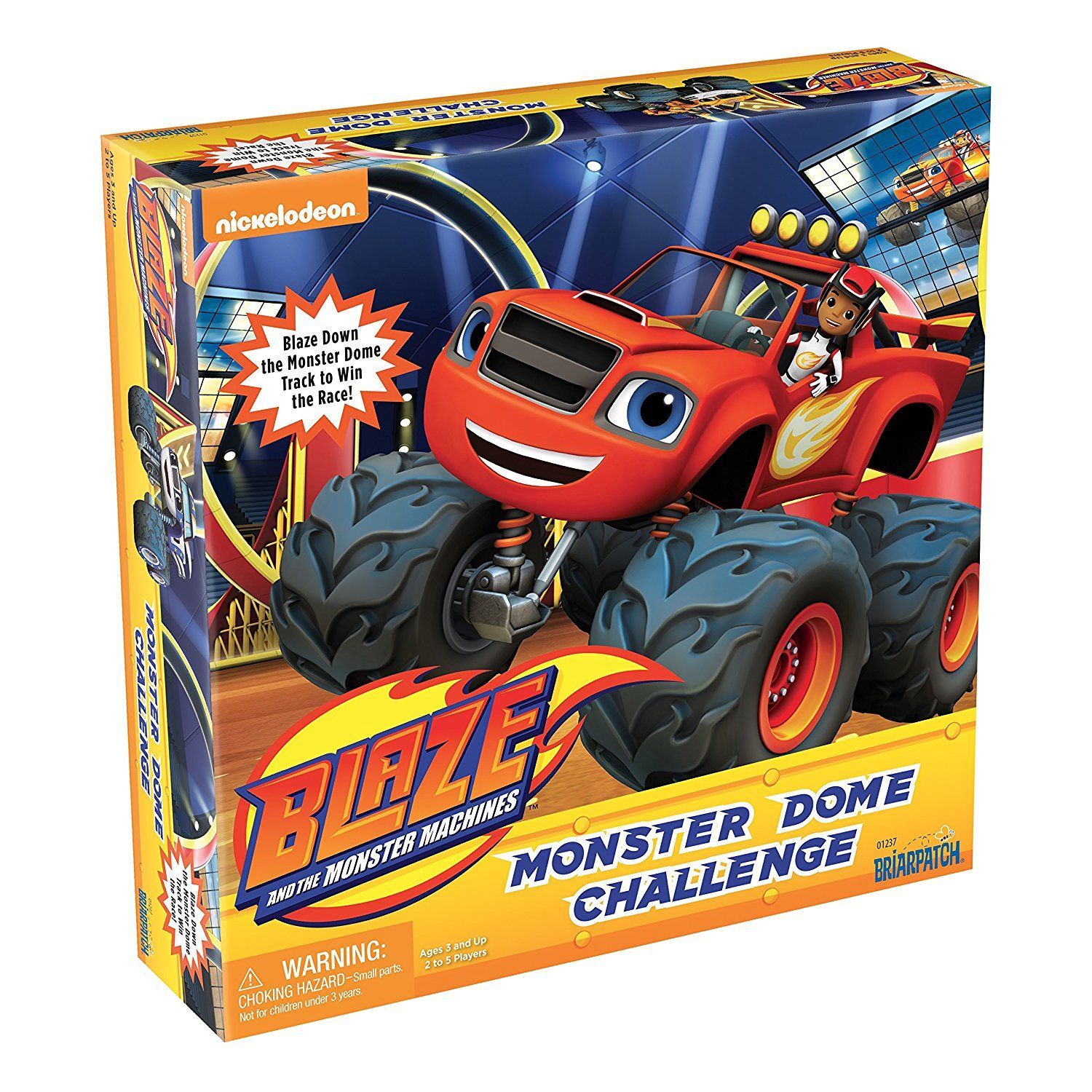 Blaze Monster Dome Challenge Game box art