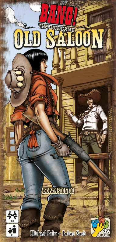Coperta BANG! The Dice Game: Old Saloon